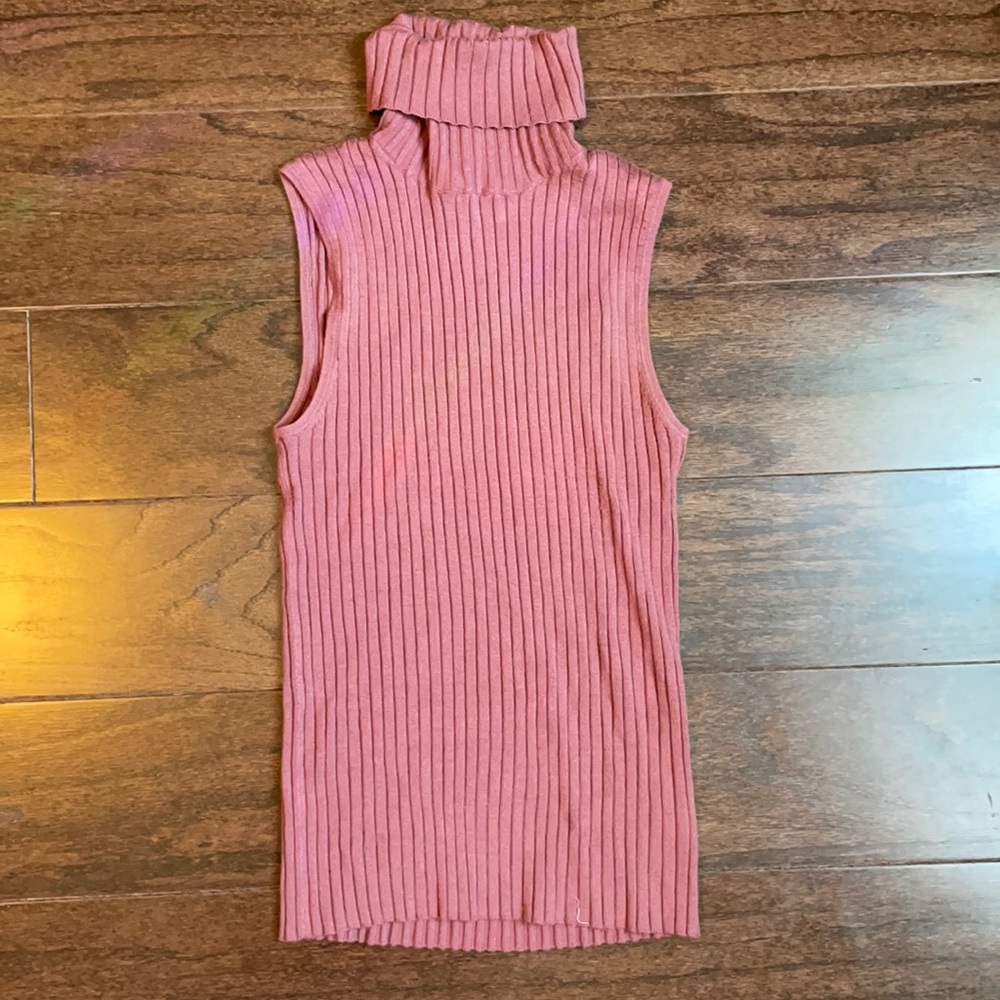 Express Sleeveless Turtleneck